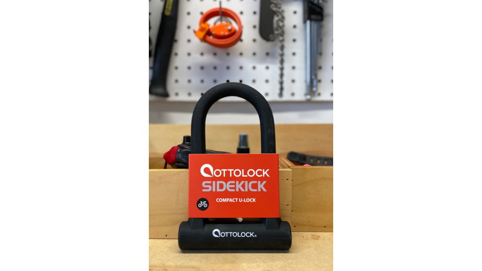 OTTOLOCK SIDEKICK Compact U-Lock, Black, 900012
