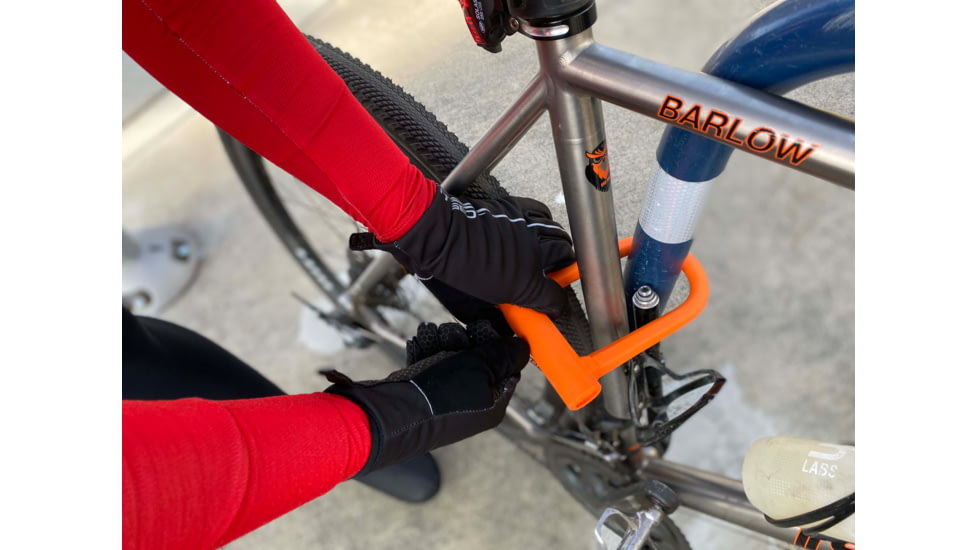 OTTOLOCK SIDEKICK Compact U-Lock, Orange, 900013