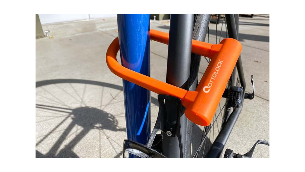 OTTOLOCK SIDEKICK Compact U-Lock, Orange, 900013