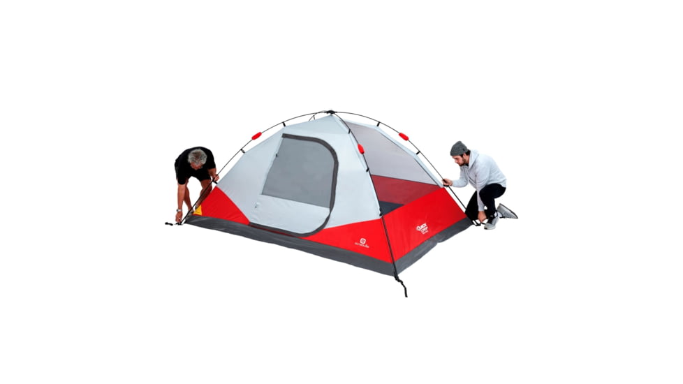Outbound 5-Person 3-Season Instant Pop-Up Dome Tent w/ Carry Bag and Rainfly, CTI0763238