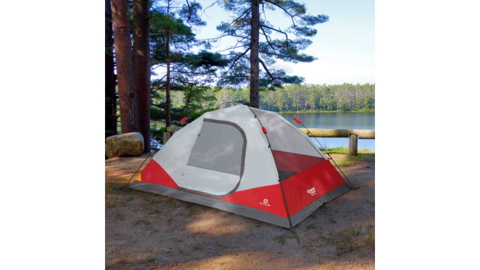 Outbound 5-Person 3-Season Instant Pop-Up Dome Tent w/ Carry Bag and Rainfly, CTI0763238