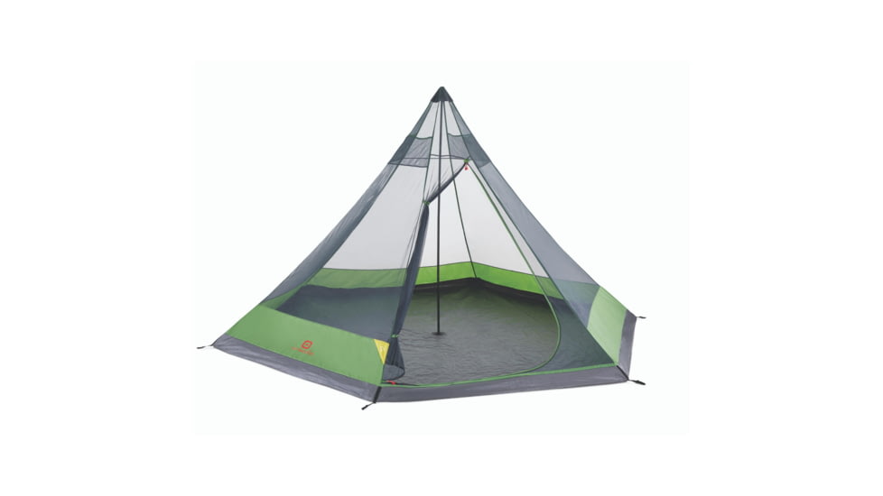 Outbound 6-Person 2-Season Backyard Festival Tent w/ Carry Bag and Rainfly, Green, CTI3996508