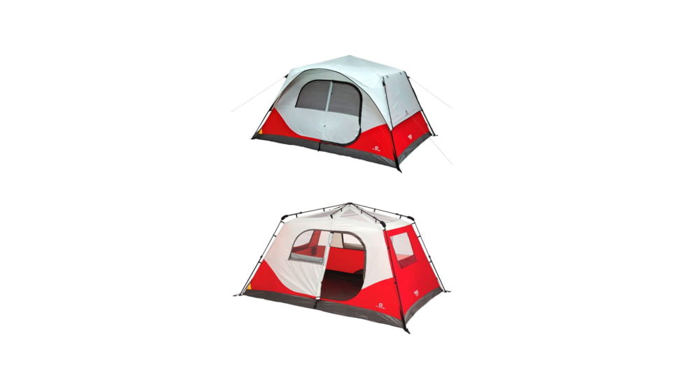 Outbound 8-Person 3-Season Instant Pop-Up Dome Tent w/ Carry Bag and Rainfly, CTI0763240