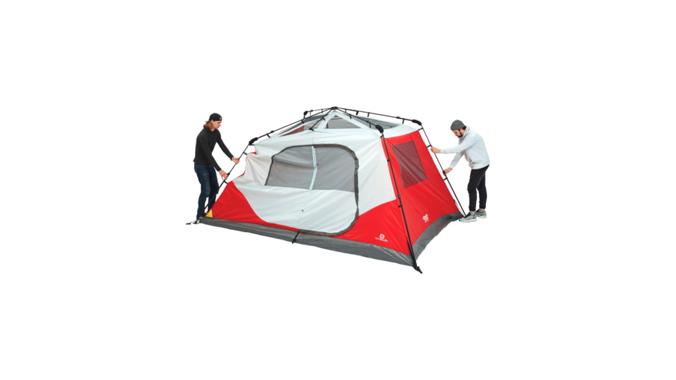 Outbound 8-Person 3-Season Instant Pop-Up Dome Tent w/ Carry Bag and Rainfly, CTI0763240