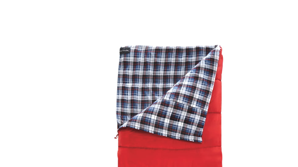 Outbound Compact Comfort Cold Weather Camping Sleeping Bag, 14 degrees, Red, CTI0765438