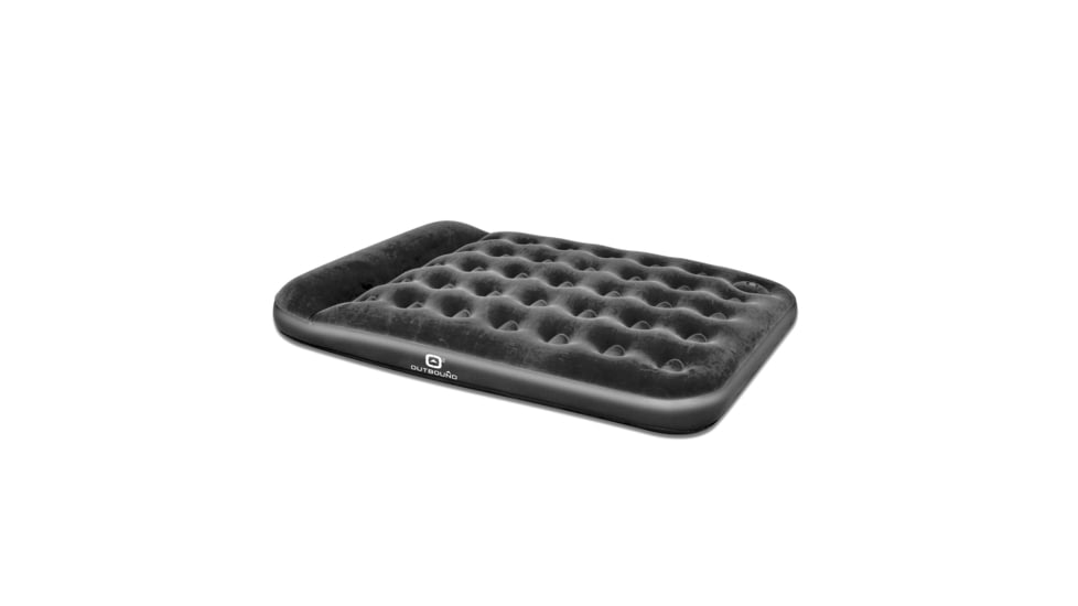 Outbound Double Air Mattress w/ Built-In Foot Pump and Pillow, CTI0765561