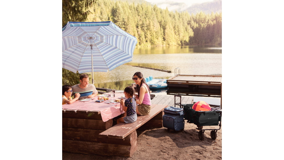 Outbound Outdoor Collapsible Utility Wagon, 150 lb Capacity, Black, CTI0763211