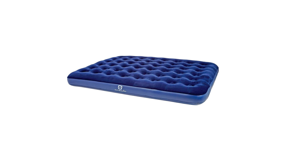 Outbound Queen Lightweight Portable Flocked Air Mattress, CTI0765565