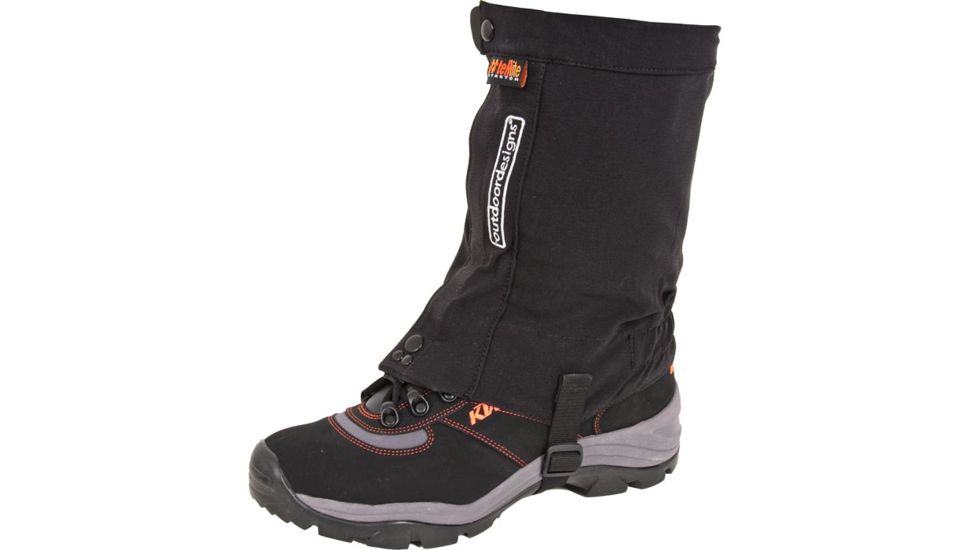 Outdoor Designs Boreas Ankle Gaiter Black AS-G63-BL