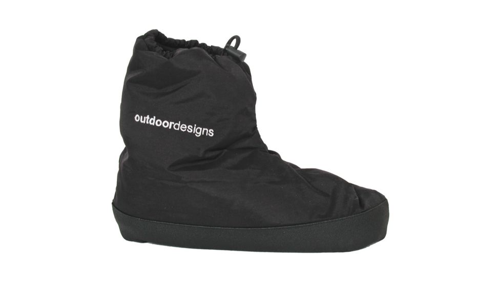 Outdoor Designs Down Bootie Black S DA-291-BL-S
