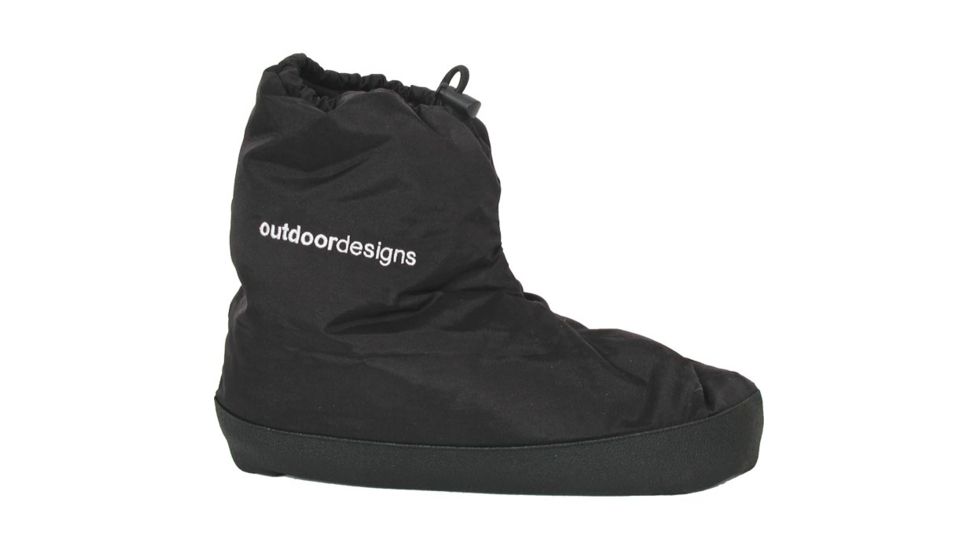 Outdoor Designs Down Bootie Black S DA-291-BL-S