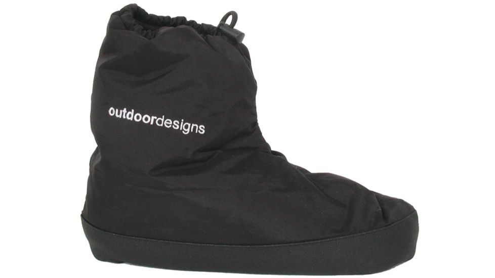 Outdoor Designs Down Bootie Black M DA-291-BL-M