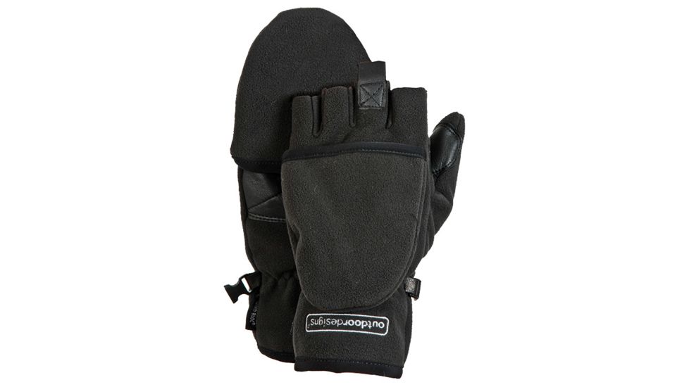 Outdoor Designs Konagrip Convertible Black S DG-286-BL-S