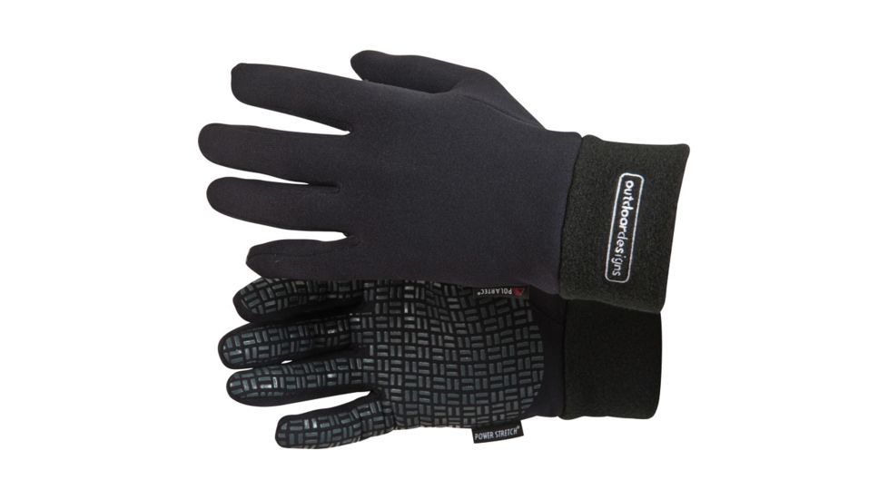 Outdoor Designs Powergrip Black Xs DG-334-BL-XS