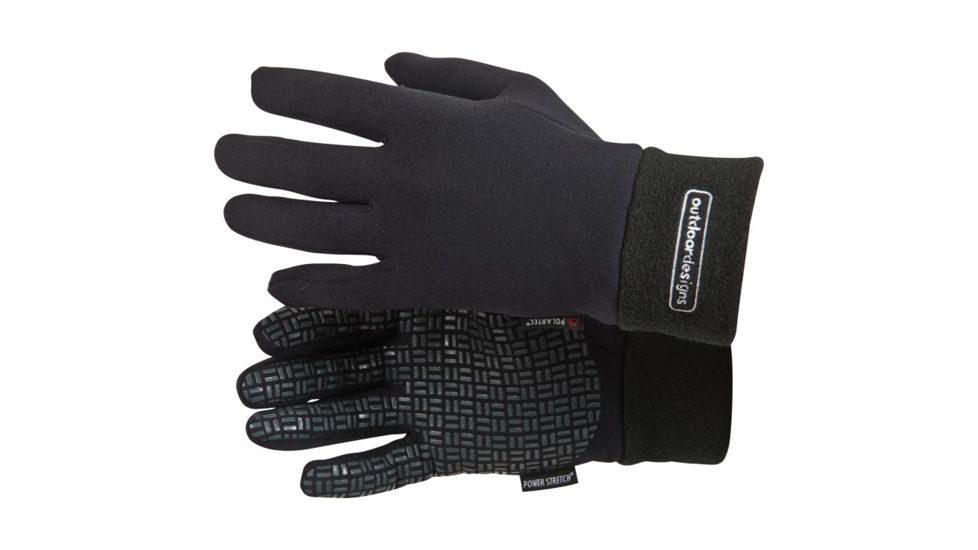 Outdoor Designs Powergrip Black Xs DG-334-BL-XS