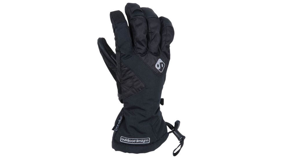 Outdoor Designs Summit Glove Black Xs DS-368-BLK-XS
