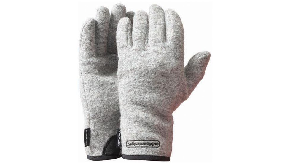 Outdoor Designs Tyrol Wool Glove Charcoal M DG-230-CH-M