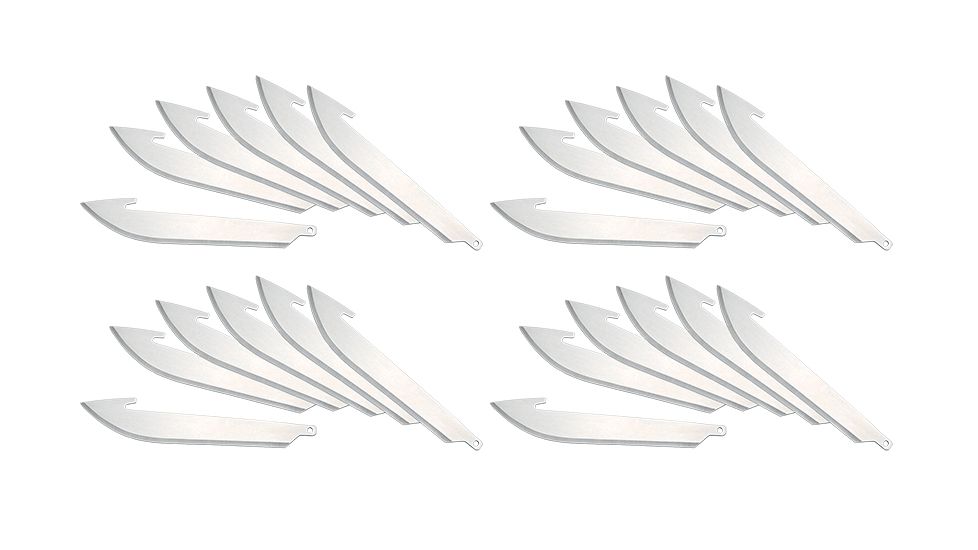 Outdoor Edge Cutlery 24pc 3.5in Replacement Blade Pack, RR35-24