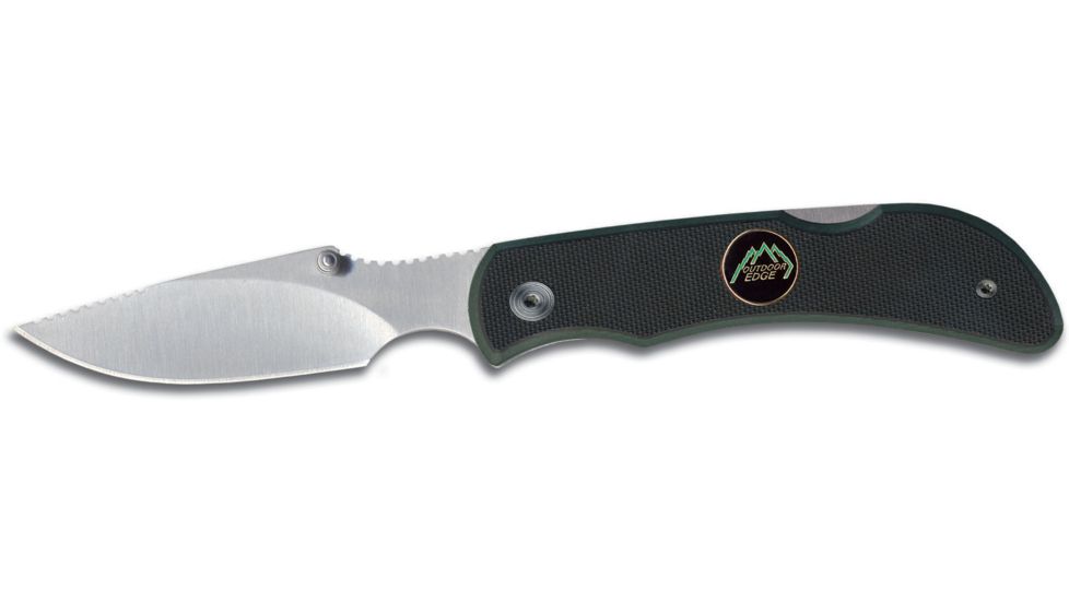 Outdoor Edge Cutlery Caper Lite Knife, Black, One size CL-10