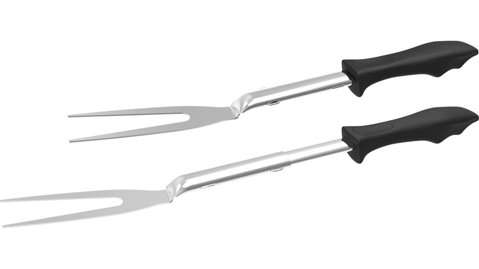 Outdoor Edge Cutlery CUT-N-QUE 10 PC. BBQ Set Box, Green, CU-10