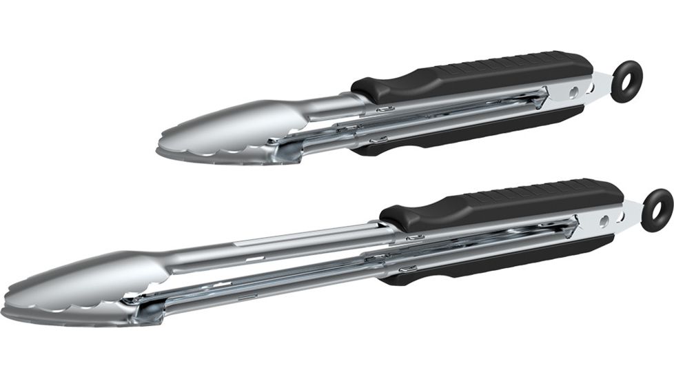 Outdoor Edge Cutlery CUT-N-QUE 10 PC. BBQ Set Box, Green, CU-10