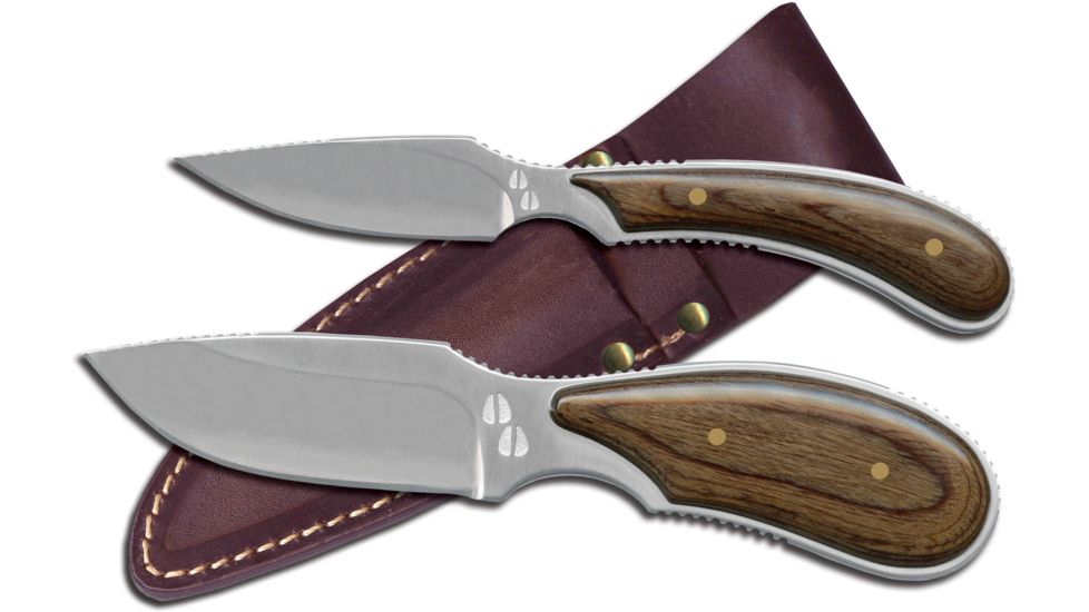 Outdoor Edge Cutlery Dark Timber Combo Knife, Brown, One size DT-1