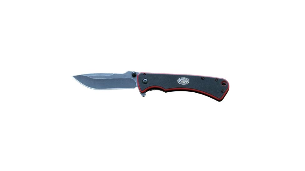 Outdoor Edge Cutlery Divide Folder Knife Plain Edge, Black DV-10C