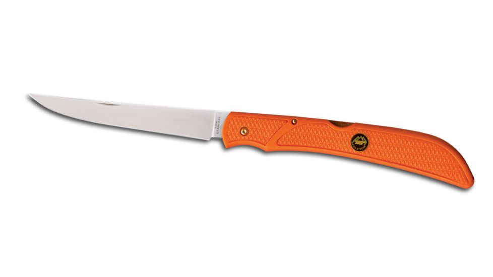 Outdoor Edge Cutlery Field Bone Knife, Orange FBB-2C