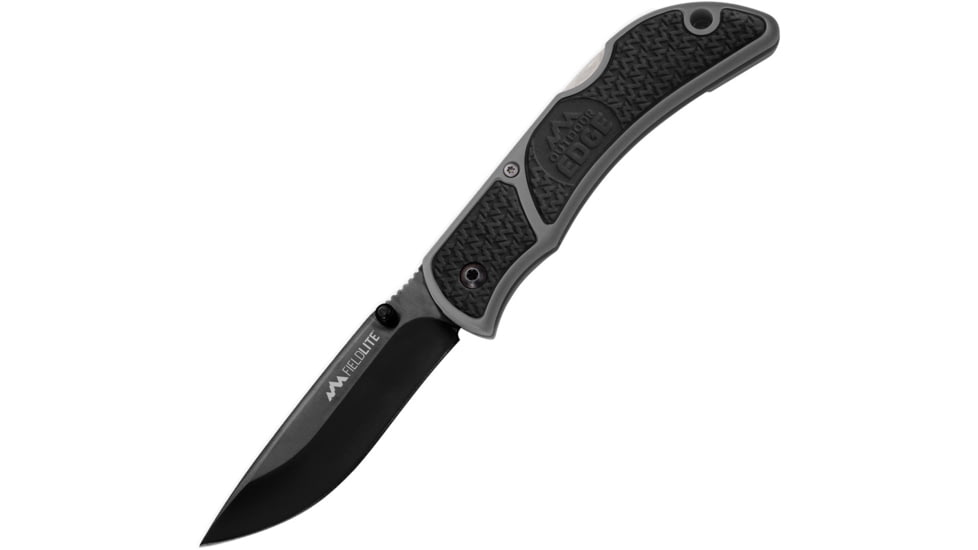Outdoor Edge Cutlery Field Lite Lockback Black