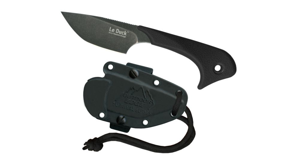 Outdoor Edge Cutlery LE DUCK Black Box, Black, LDK-30