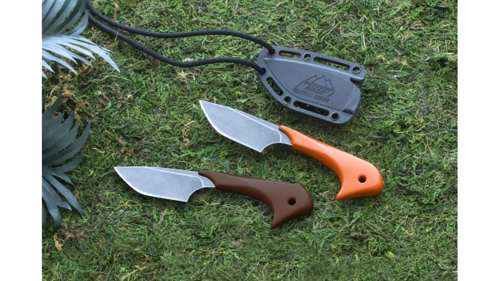Outdoor Edge Cutlery LE Duck Carry Knife (Orange) LD-10C