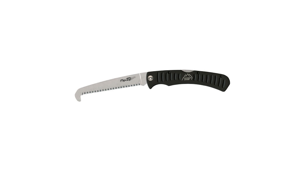 Outdoor Edge Cutlery Outdoor Edge Flip N Zip Saw 4.5'' Black W/rubber Hndle Box