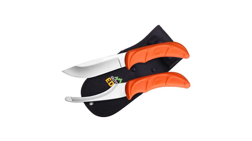 Outdoor Edge Cutlery Outdoor Edge Jaeger-pair Skinning/gutting Knife Combo, JR1C