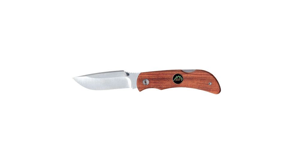 Outdoor Edge Cutlery Outdoor Edge Pocket Lite Wood Handle Folding Blade In Box