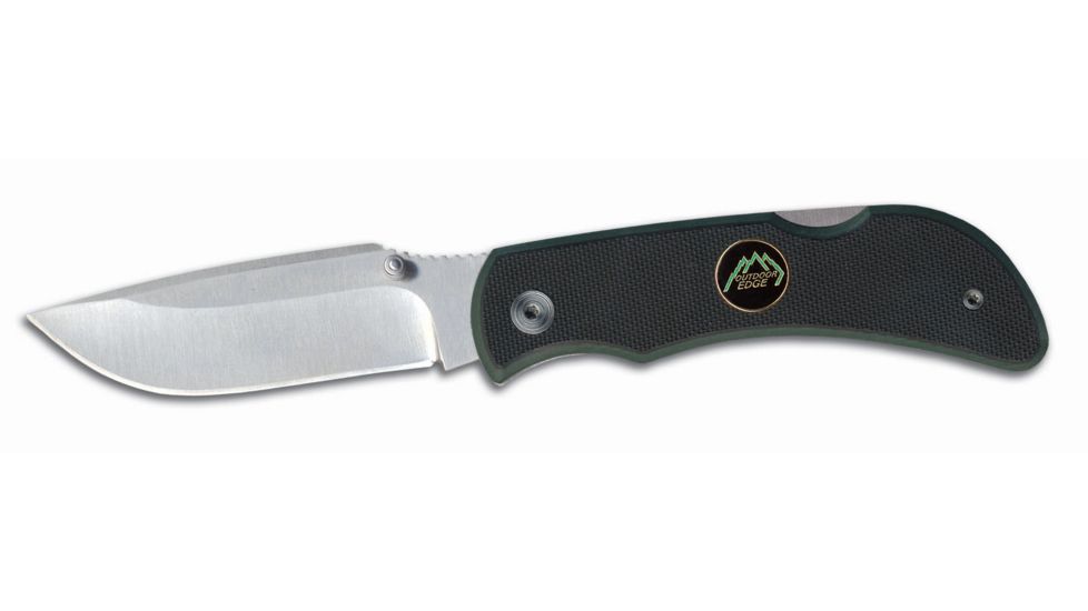 Outdoor Edge Cutlery Pocket Lite Knife, Black, One size PL-10
