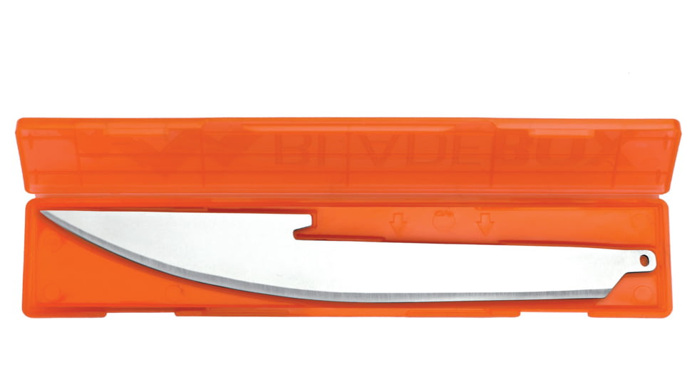 Outdoor Edge Cutlery Razor-Max Fixed Knife, 6-Blade Combo Set, 5in, Black, Blister, RMK-10C