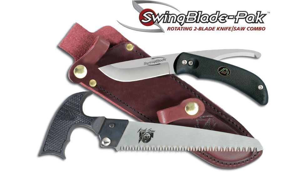 Outdoor Edge Cutlery SwingBlade-Pak Knife, Black, One size SP-1