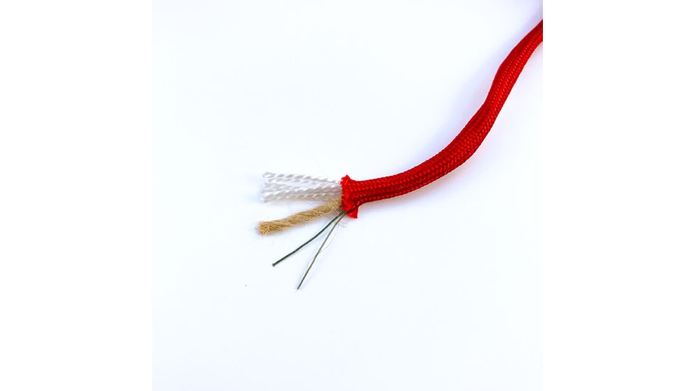Outdoor Element Fire-Starting Paracord Para100, Red P100R