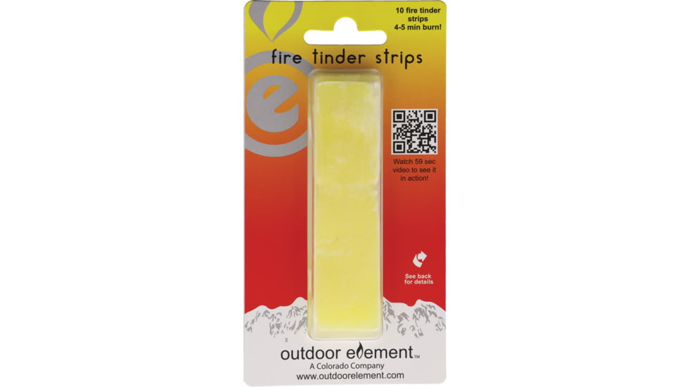 Outdoor Element Fire Tinder Sheets 10-PK, ODEFTS10