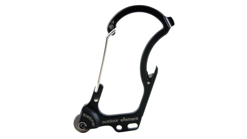 Outdoor Element Firebiner 1 Black F1BK