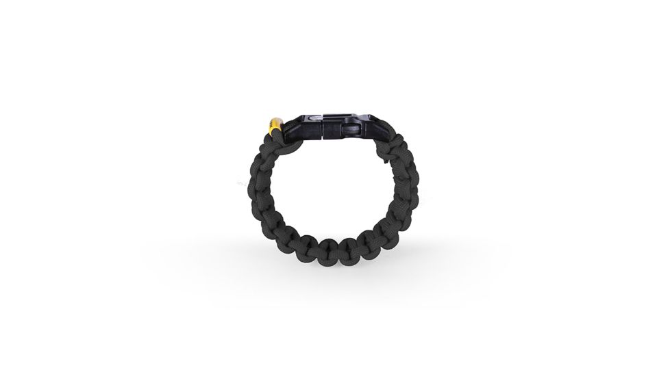 Outdoor Element Kodiak Survival Paracord Bracelet, Black, Small KSBBS