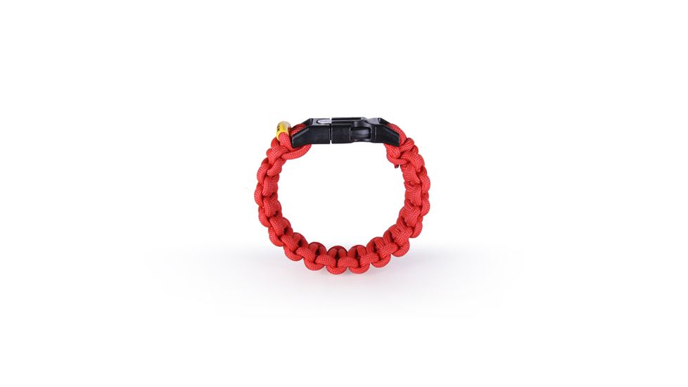 Outdoor Element Kodiak Survival Paracord Bracelet, Red, Small KSBRS