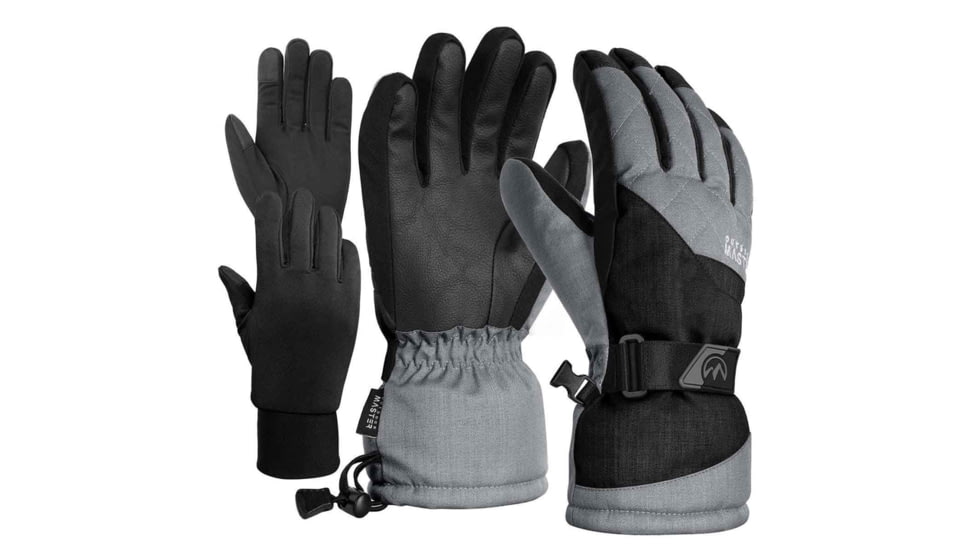 Outdoor Master 5-Finger Snow Gloves, Mens, 5-finger-snow-gloves