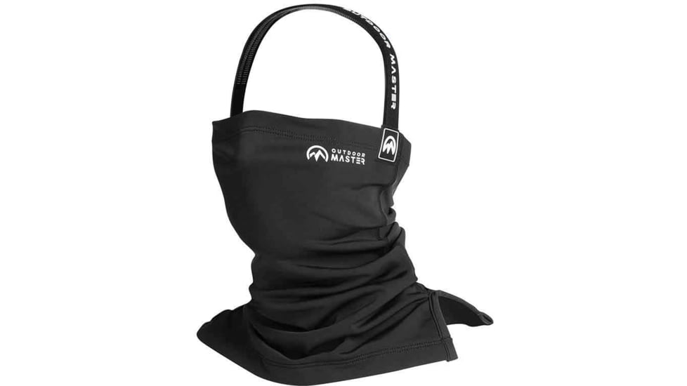 Outdoor Master Neck Gaiter Ski Face Cover, Black, One Size, neck-ski-face-cver-1