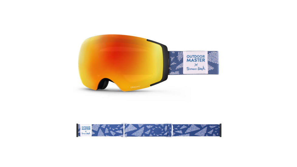 Outdoor Master OM X Simon Beck Art Snow Goggle, om-x-simon-beck-ski-goggles