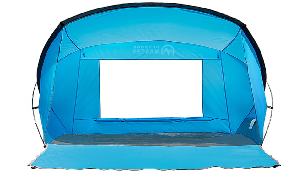 Outdoor Master Portable Pop Up Tent, Blue, One Size, prtable-pp-up-tent