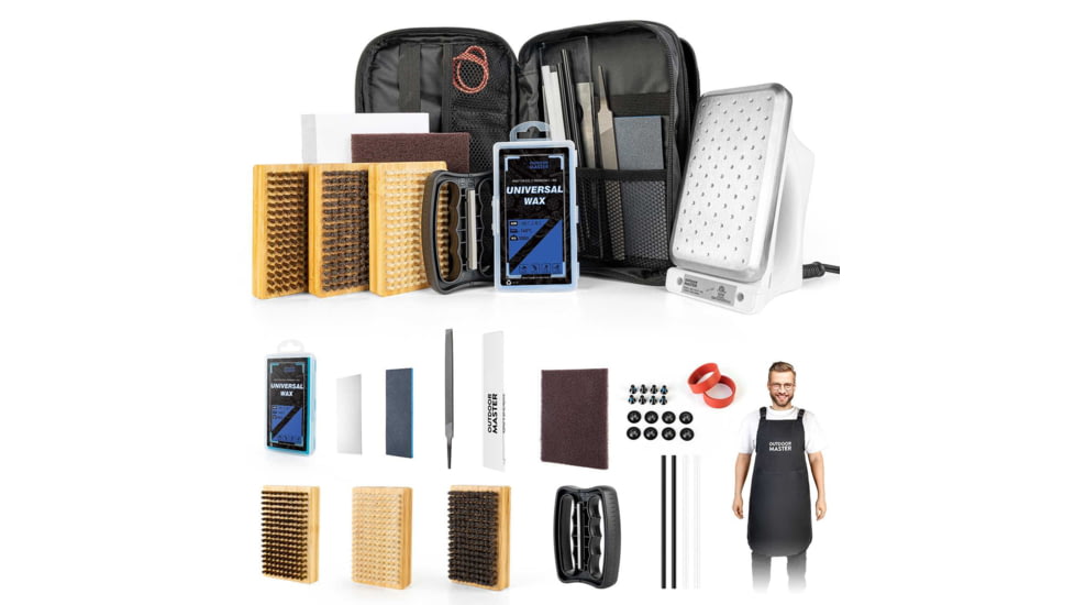 Outdoor Master Snowboard Waxing Kits Standard, snowboard-wax-kit
