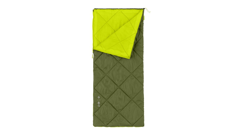 Outdoor Products 40F Extra Large Sleeping Bag, Green, 50032