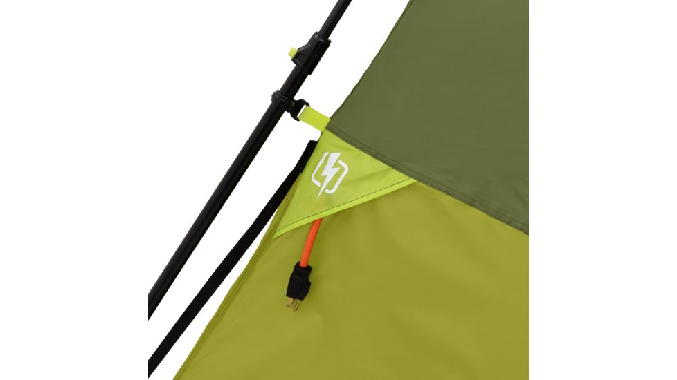 Outdoor Products 6 Person Instant Cabin Tent w/ Extended Eave, Green/Olive Green, 50027