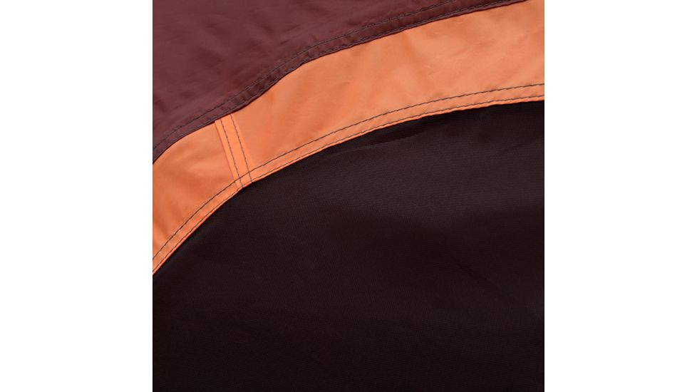 Outdoor Products 8 Person Hexagon Tent With Led Lighted Poles, Orange/Maroon, 50029